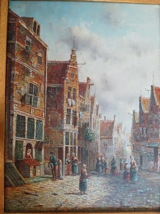Schilderij jan beekhout, Ophalen