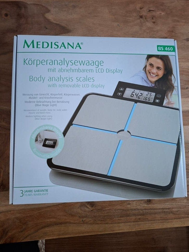 Medisana lichaamsanalyseweegschaal, Electroménager, Balances, Enlèvement