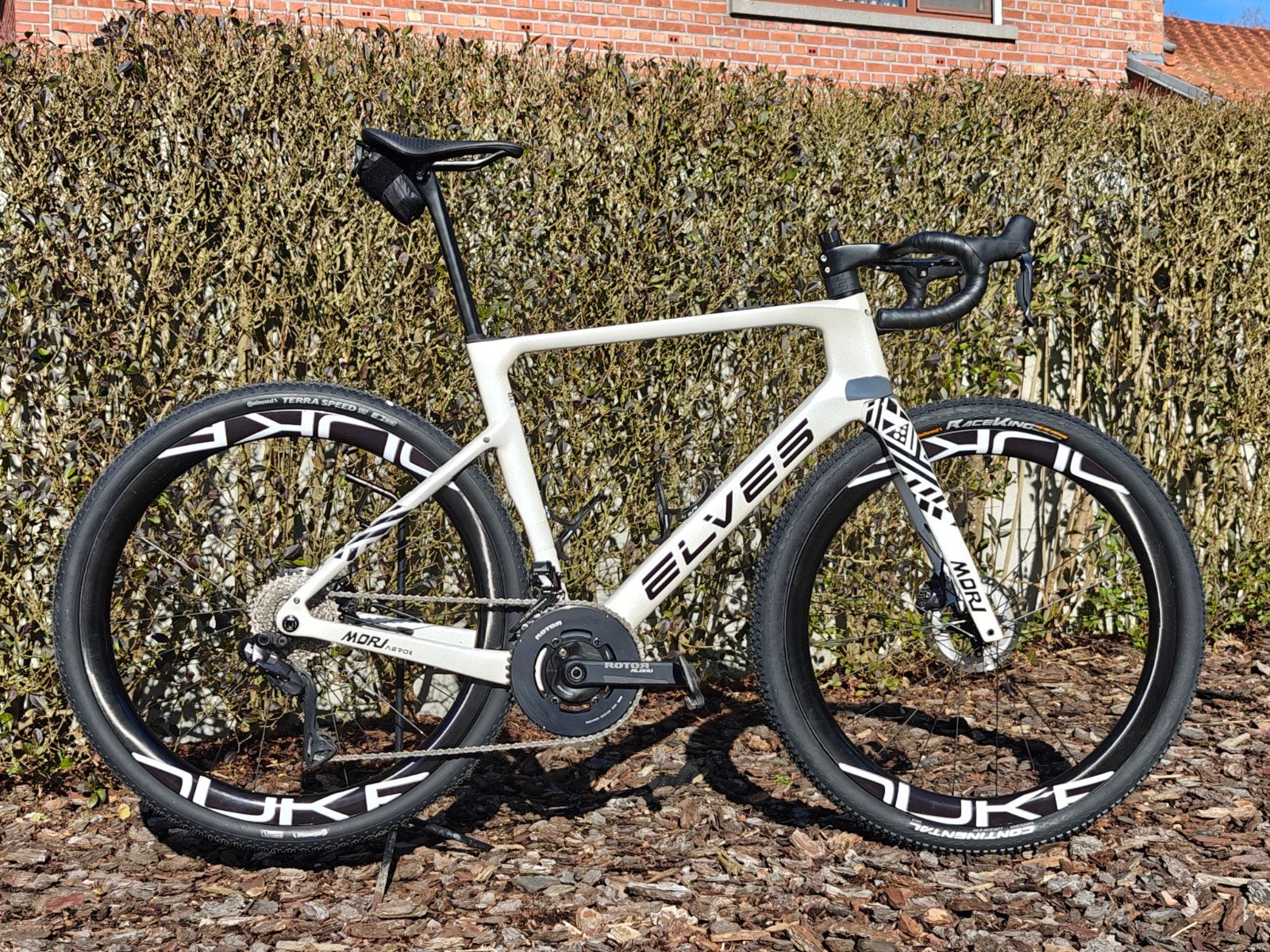 Elves mori aerox gravel 58, Fietsen en Brommers, Ophalen, Carbon