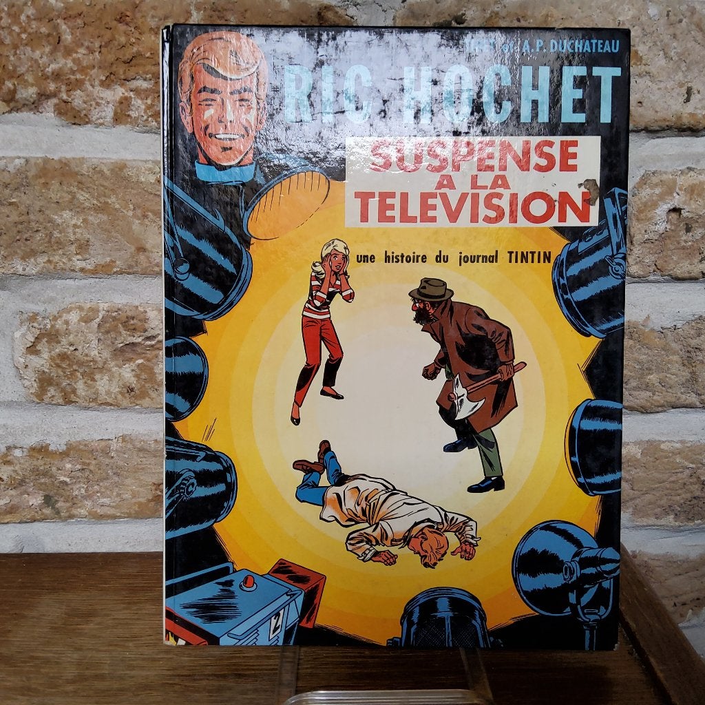 Bande dessinée Ric Hochet, Tibet et A.P. Duchateau, Une BD, Enlèvement, Utilisé