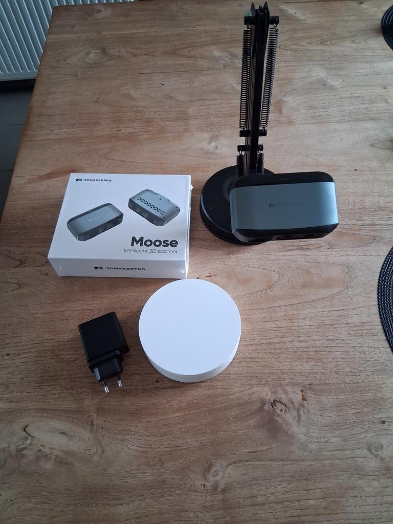 Scanner 3D intelligent 3DMakerPro Moose, Enlèvement