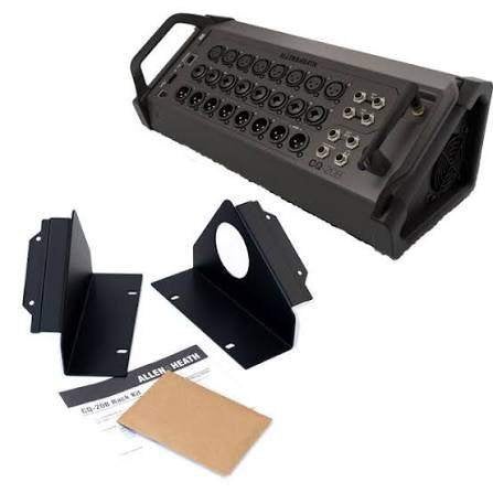 Allen & Heath CQ20b in flightcase, Ophalen of Verzenden, Nieuw, 10 tot 20 kanalen, Microfooningang