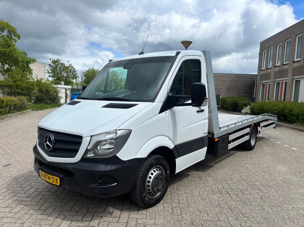 Mercedes-Benz Sprinter 514 cdi oprijwagen 2017 178820km nap, Autos, Camionnettes & Utilitaires, Particulier, ABS, Airbags, Air conditionné