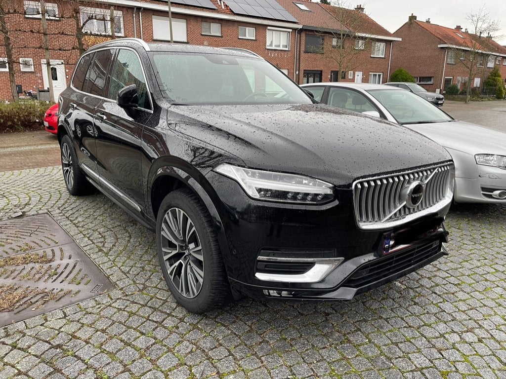 Volvo XC 90, B5 elect ,01/2020, 125000km, Black inscription, Auto's, Volvo, Euro 6, 7 zetels, Particulier, Te koop