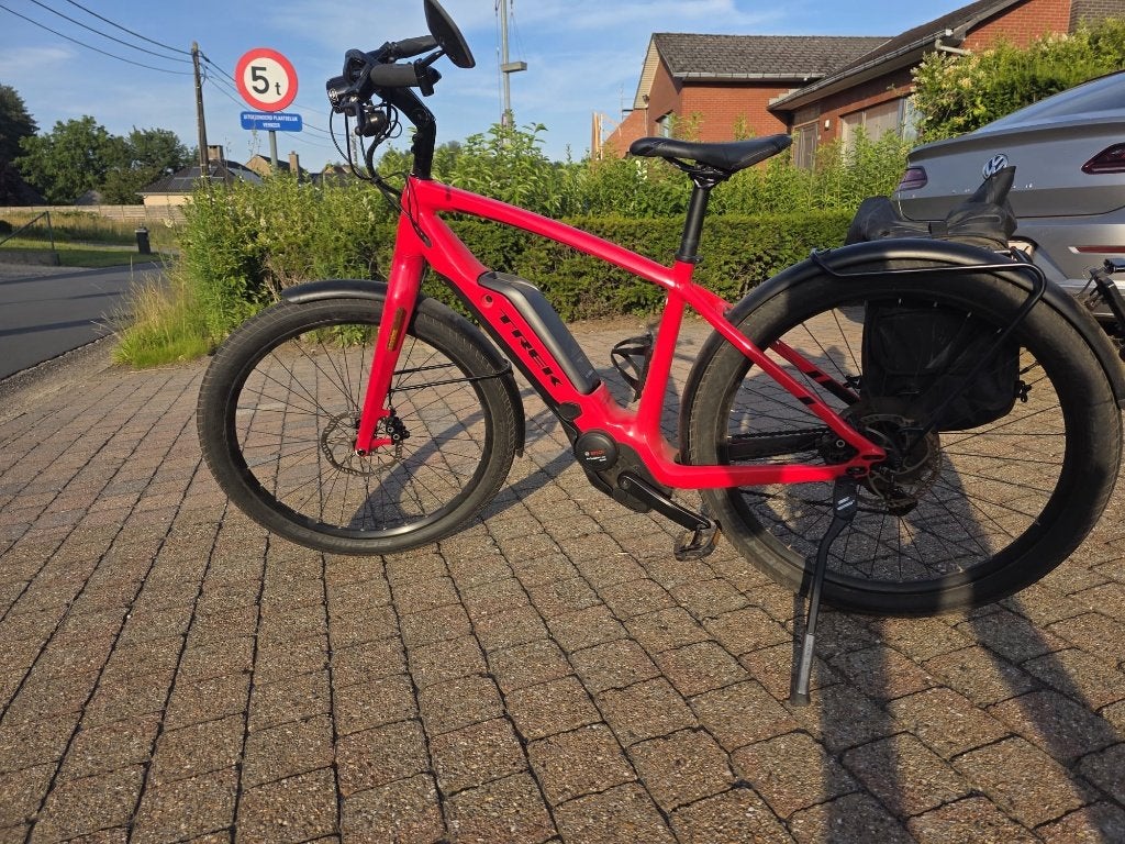 Trek Super Commuter+ 8S Speedpedelec – Slechts 3.800 km, Vélos & Vélomoteurs, Vélos électriques, Comme neuf, Enlèvement