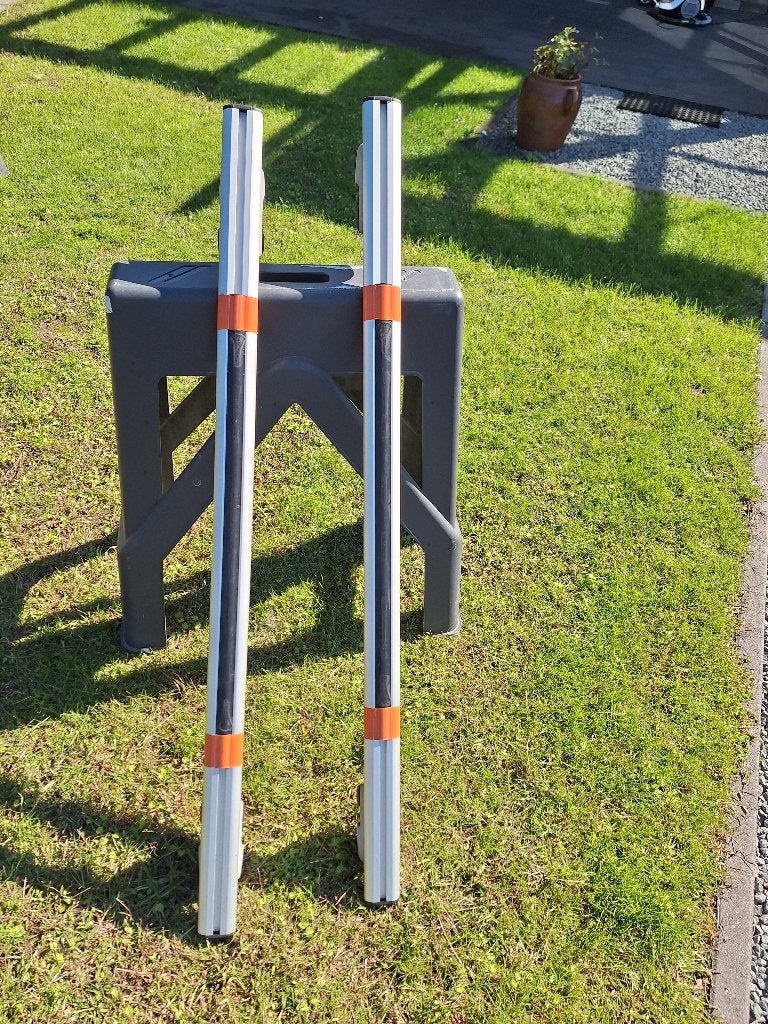Dakdragers voor montage op dakrails, Auto diversen, Ophalen, Gebruikt