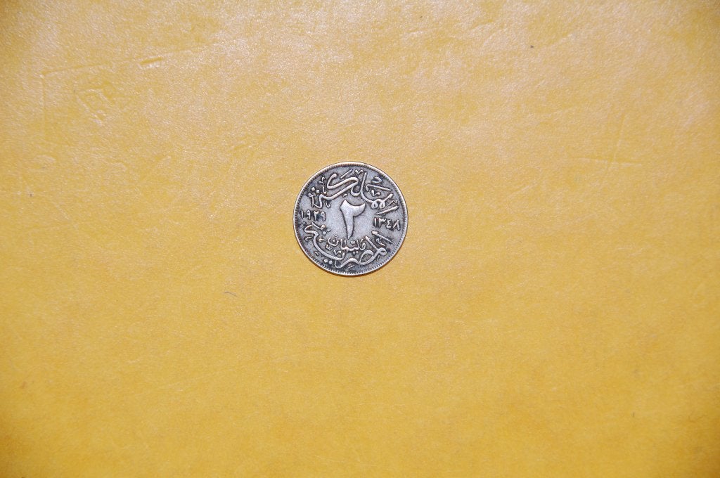 EGYPT : 2 Milliemes 1938, Verzenden, Egypte, Losse munt