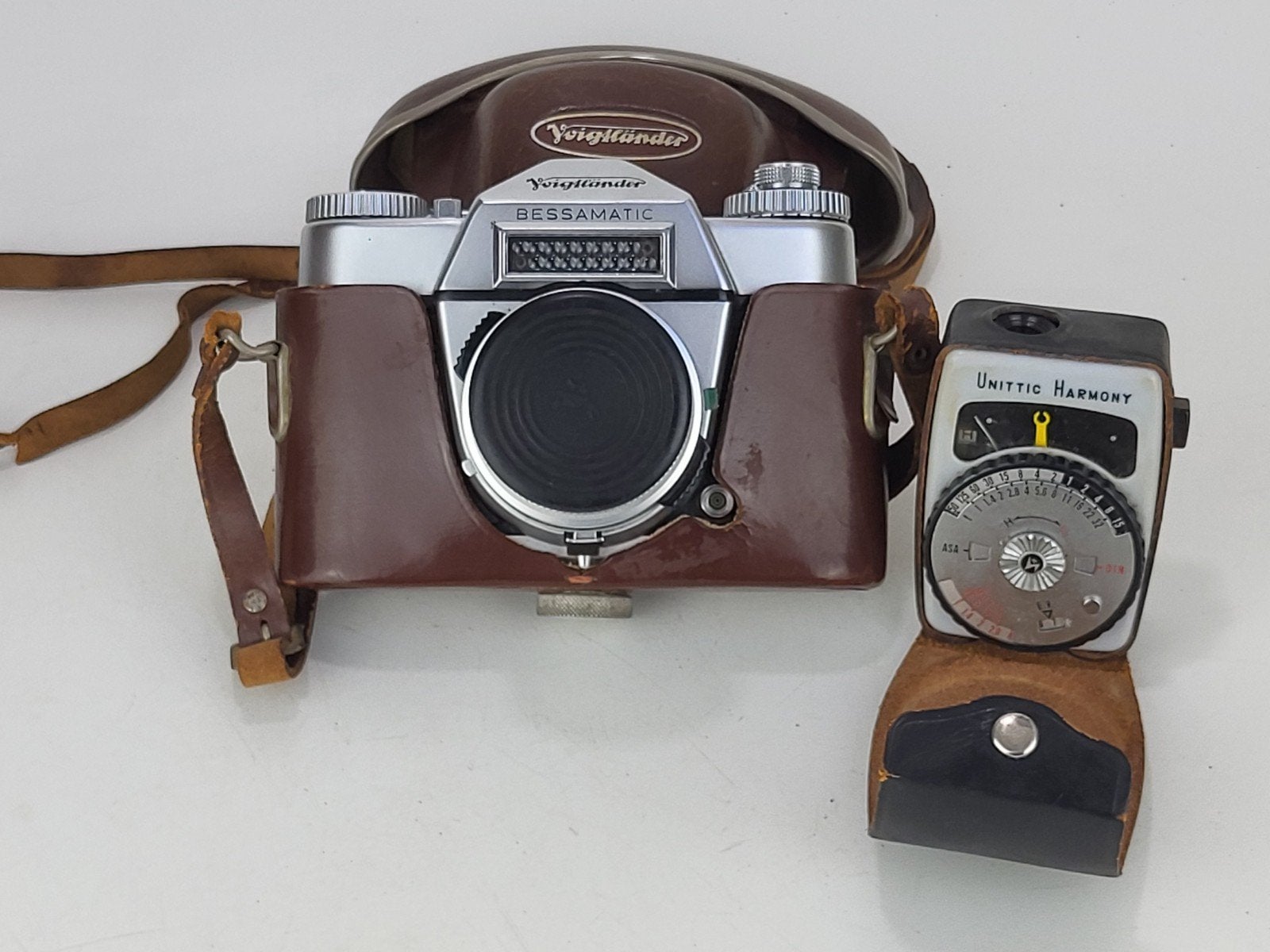 Set de photographie vintage Voigtländer - 3 pièces, Enlèvement ou Envoi
