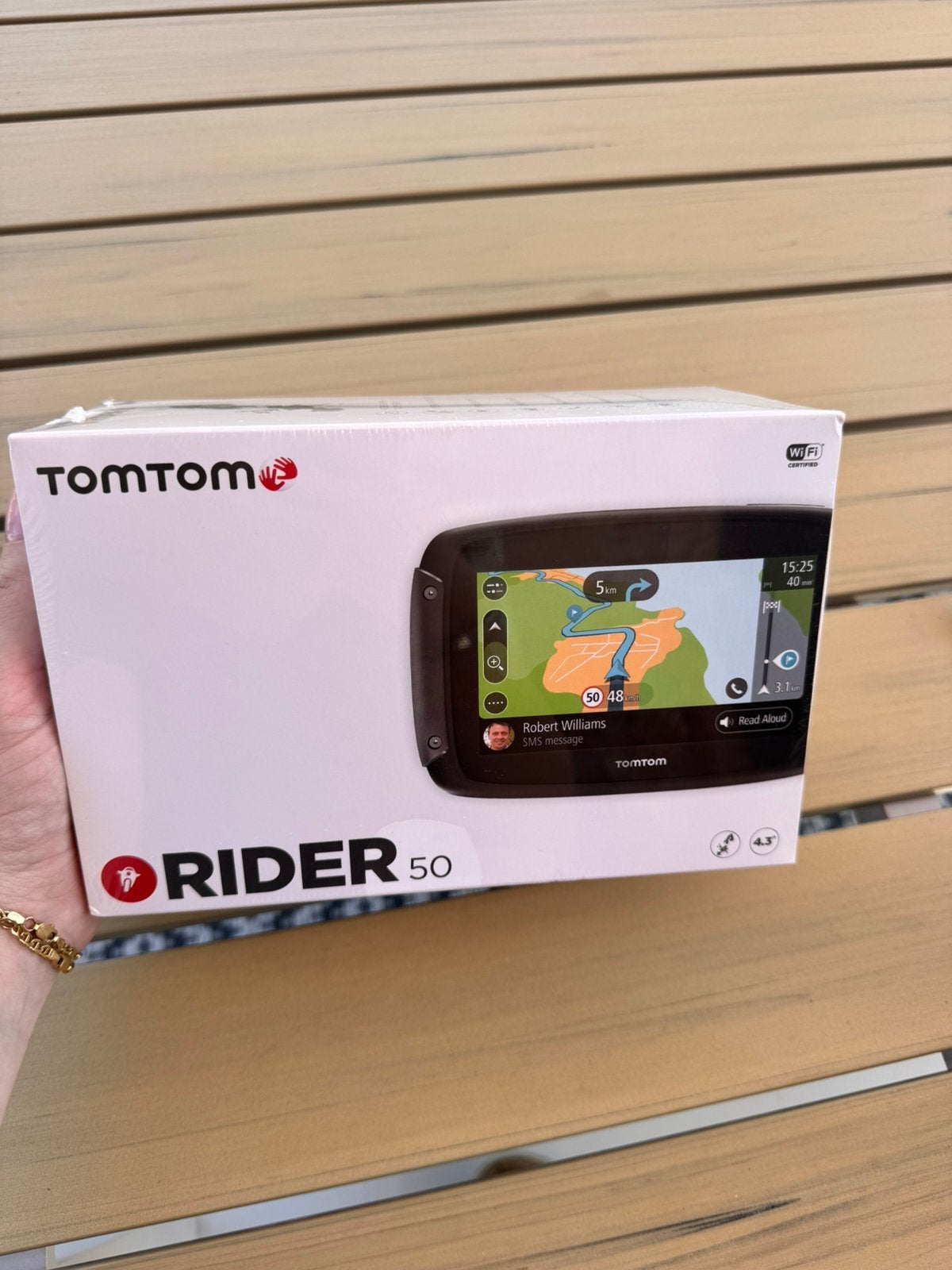 NIEUWE GPS TOMTOM RIDER 50, Ophalen of Verzenden, Nieuw