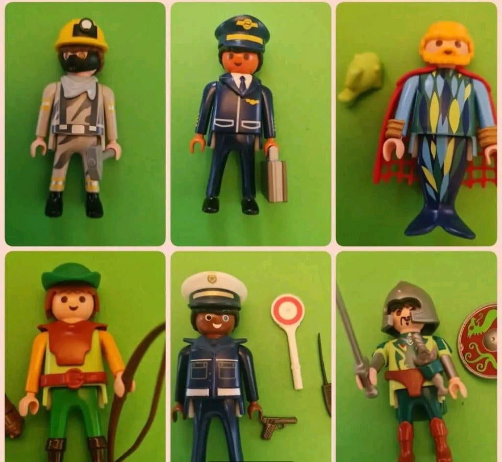 Playmibil figuren : personages met attribut ( deel 1 ), Kinderen en Baby's, Speelgoed | Playmobil, Ophalen of Verzenden
