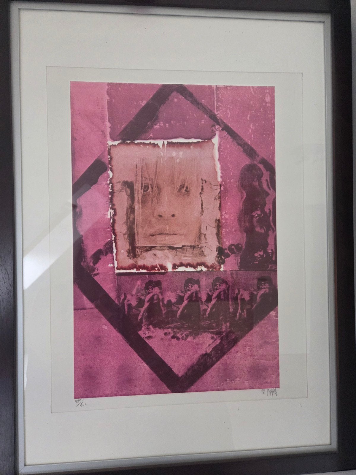 Pol Mara – Originele Kleurenlitho (1992) – Handgesigneerd, Antiquités & Art, Numéroté, Enlèvement