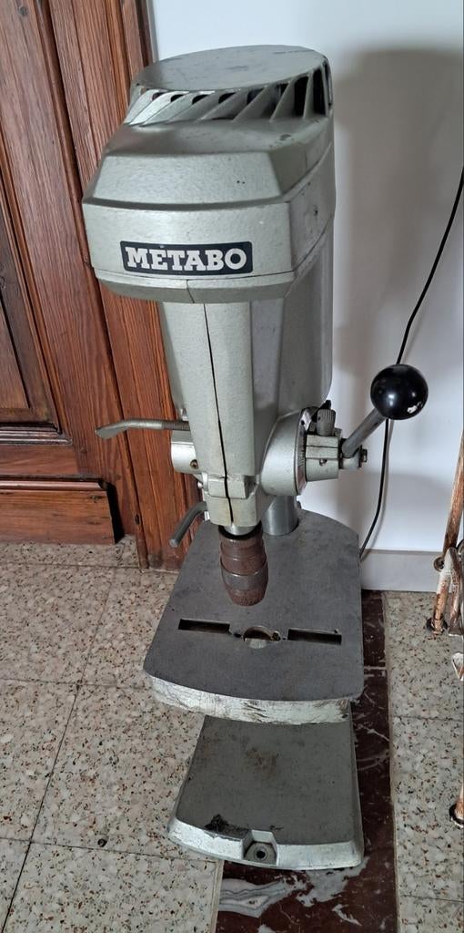 Metabo kolomboormachine, Ophalen, Kolomboormachine