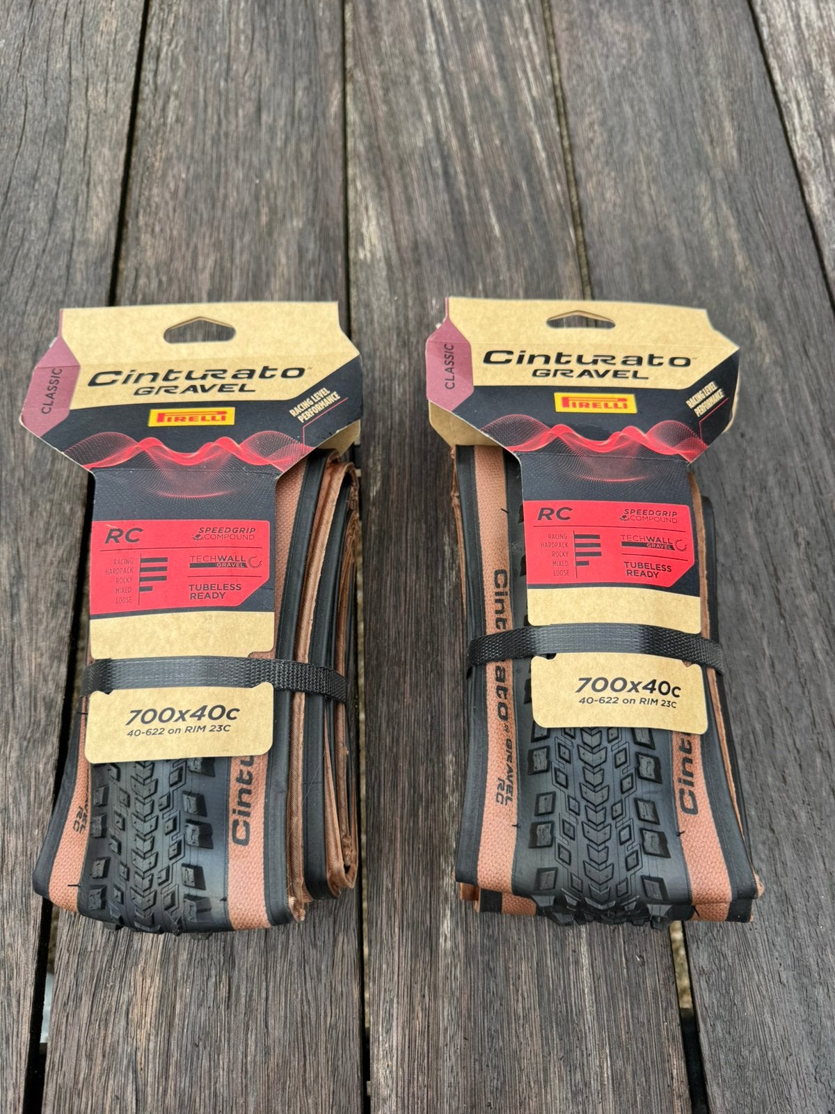 Pirelli Cinturato RC 40mm gravel banden 2 stuks, Ophalen of Verzenden, Nieuw, Gravelbike, Band