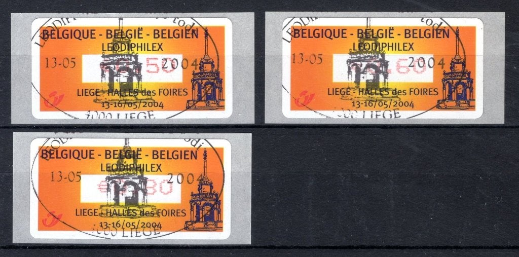 ATM 110A FDC 2004 - Leodiphilex, Postzegels en Munten, Verzenden, Gestempeld, 1e dag stempel, Postfris
