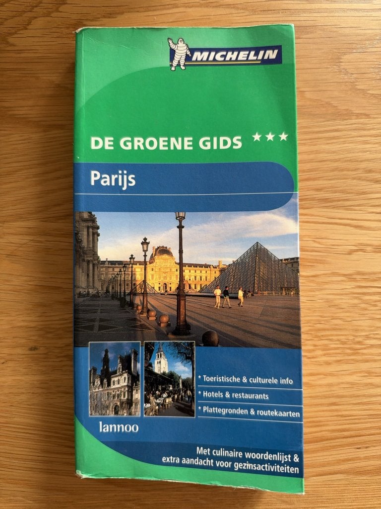 Michelin De Groene Gids Parijs (Lannoo), Boeken, Gelezen, Michelin, Europa, Ophalen of Verzenden