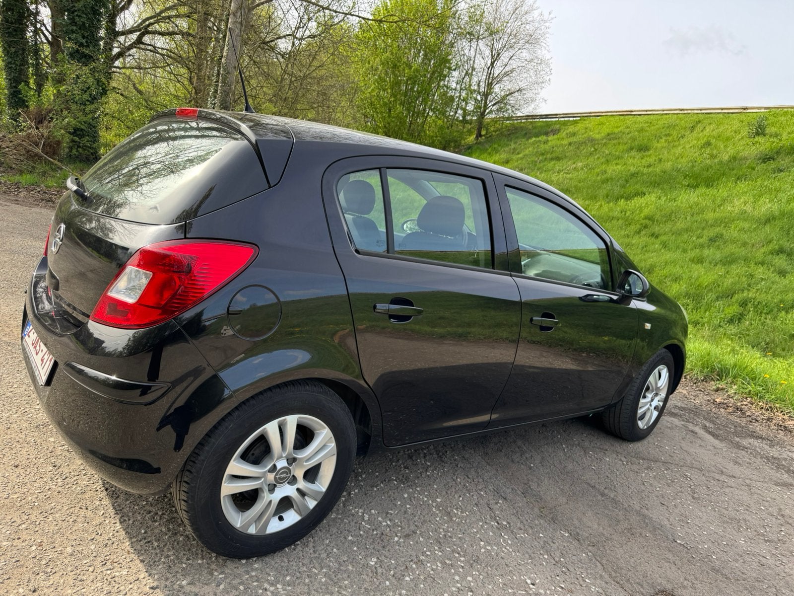 Opel Corsa 2012 - Airco - 42xxx km - Zwart Gekeurd v-verkoop, Autos, Opel, Euro 5, Achat, 5 portes, Particulier