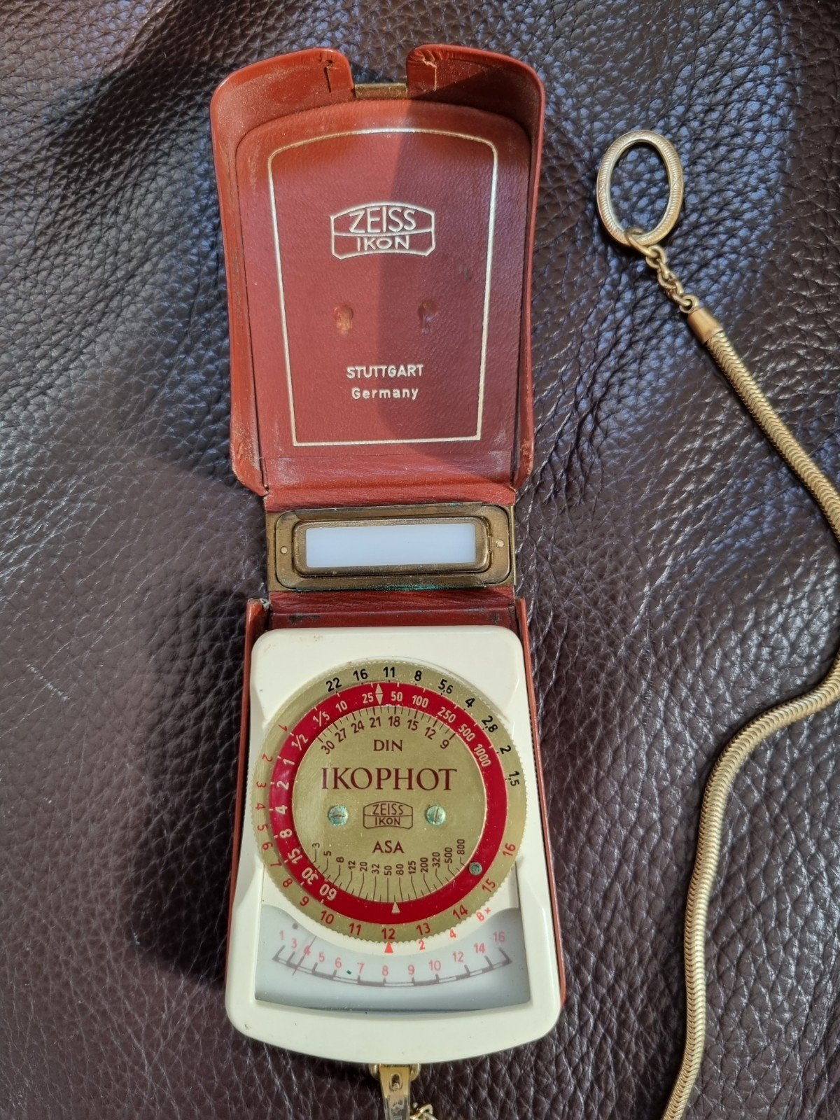 Oude lichtmeter IKOPHOT, Ophalen