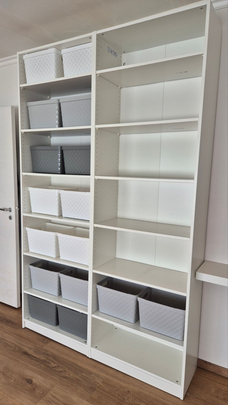 2 kasten PAX IKEA, Maison & Meubles, 25 à 50 cm, Avec tablette(s), Enlèvement, Utilisé