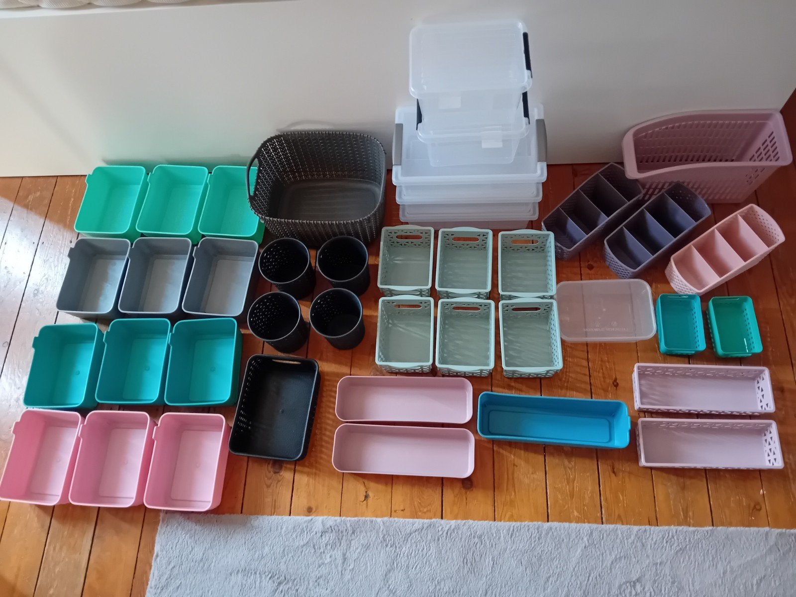 opbergbakjes, Enlèvement