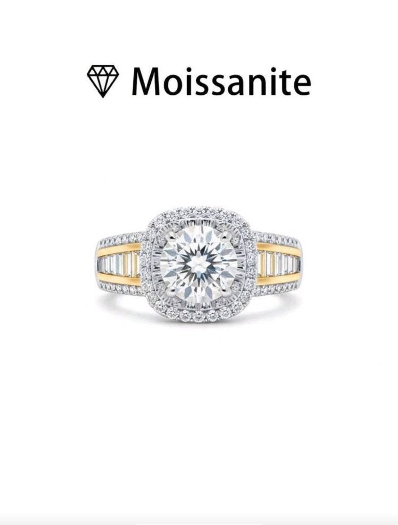 Nieuwe ring, 2 karaat!, 18 tot 19, Wit, Nieuw, Ophalen of Verzenden