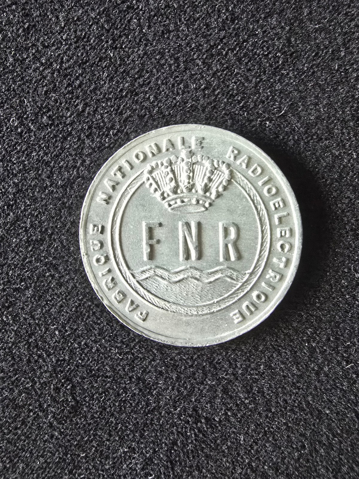 Médaille jeton 1936 FNR fabrique nationale radio Belgique, Timbres & Monnaies, Pièces & Médailles, Enlèvement ou Envoi