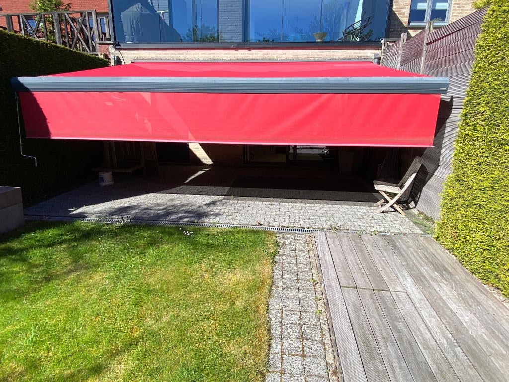 Auvent, Jardin & Terrasse, Store à projection, 300 cm ou plus, Enlèvement, Utilisé