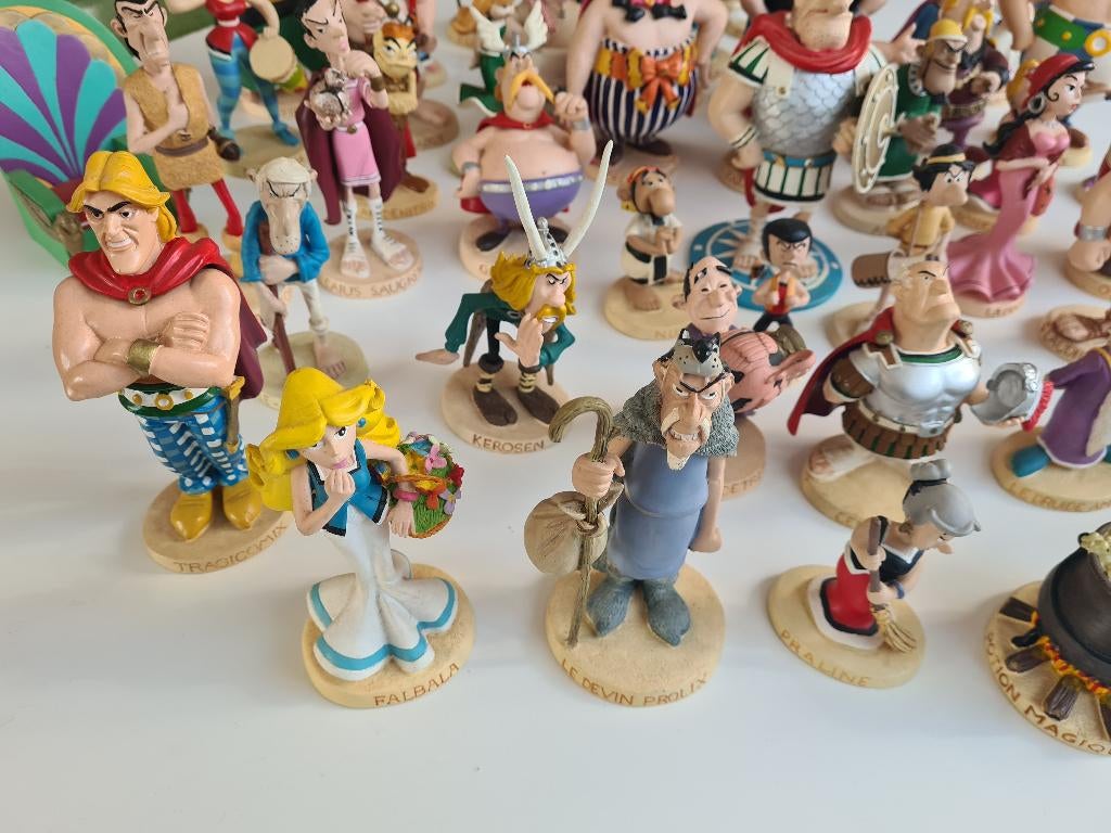 52 Figurines Astérix Atlas BD lot, Enlèvement, Astérix et Obélix, Statue ou Figurine