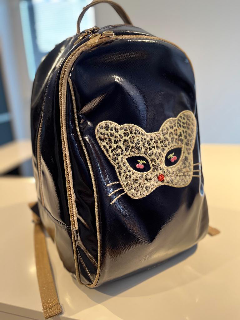 Boekentas Jeune Premier, Ophalen, Zo goed als nieuw, Blauw, Rugtas