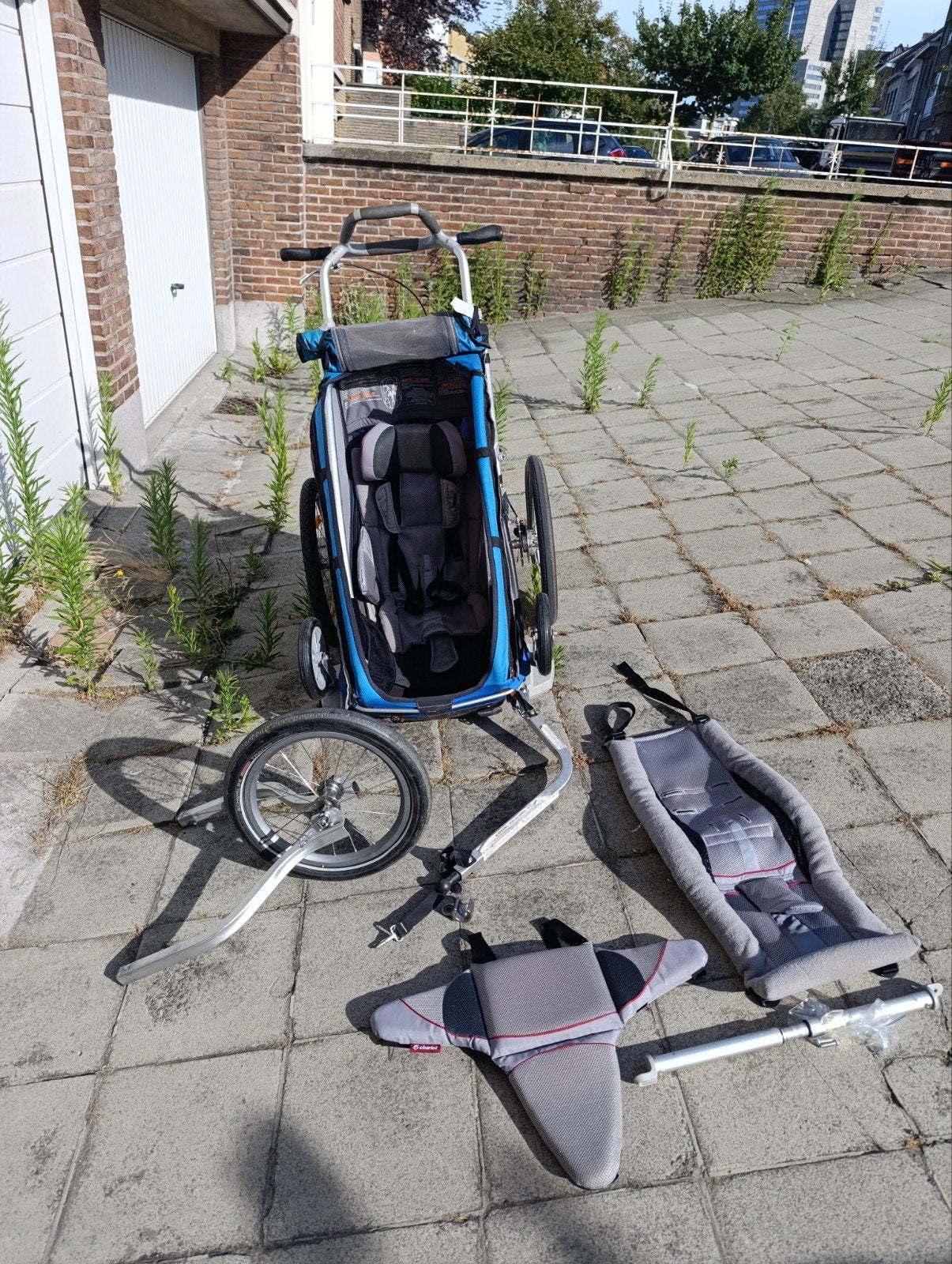 Thule Chariot CX 1 – Luxe complete set met alle accessoires, Vélos & Vélomoteurs, Accessoires vélo | Remorques, Enlèvement ou Envoi