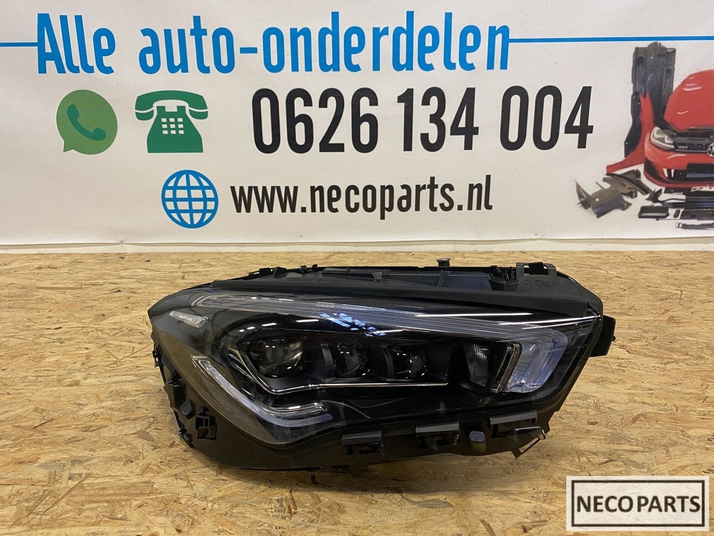 CLA W118 MULTIBEAM LED KOPLAMP RECHTS A1189069000, Gebruikt, -, Ophalen of Verzenden, -