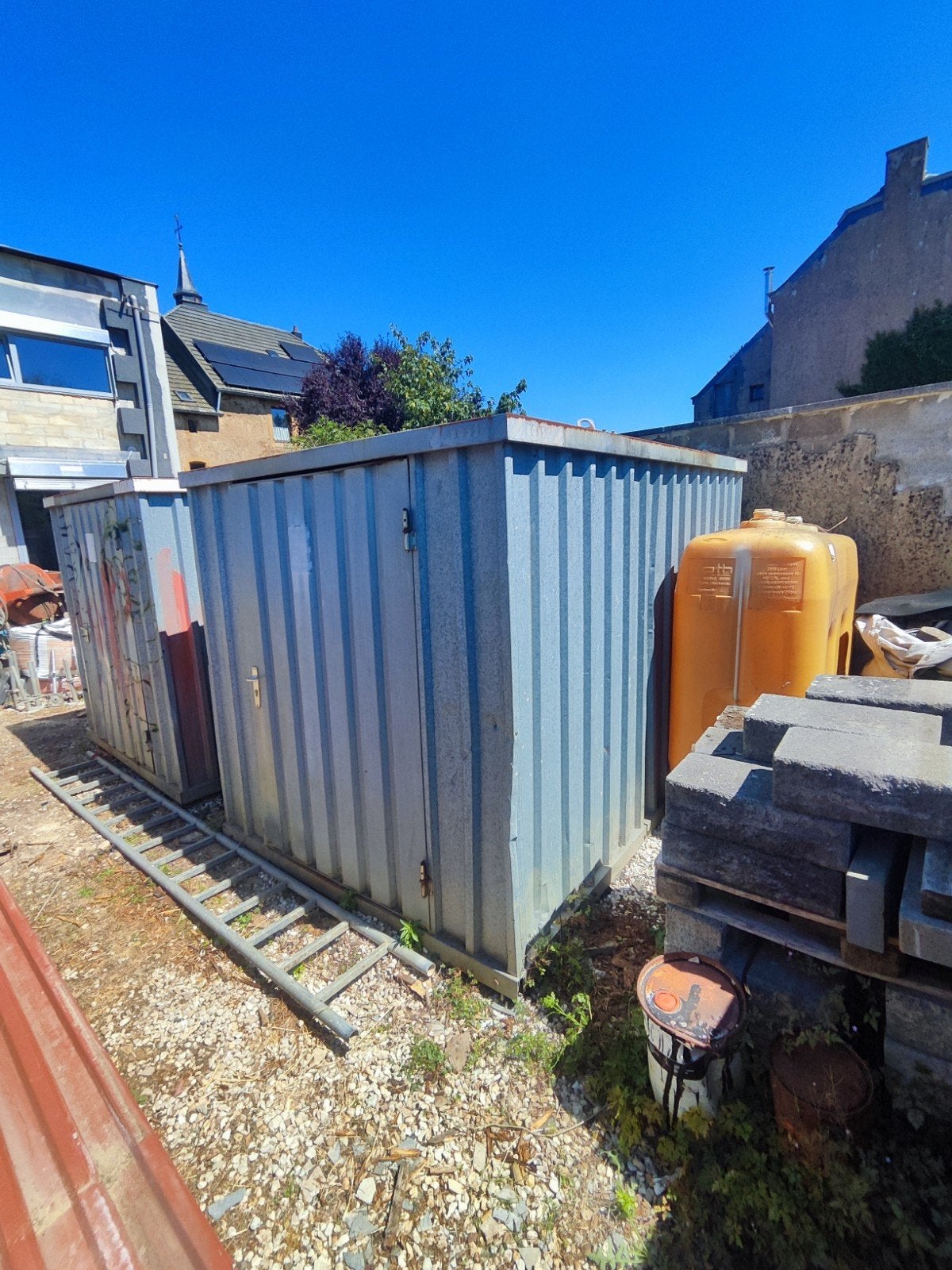 container, Articles professionnels, Enlèvement