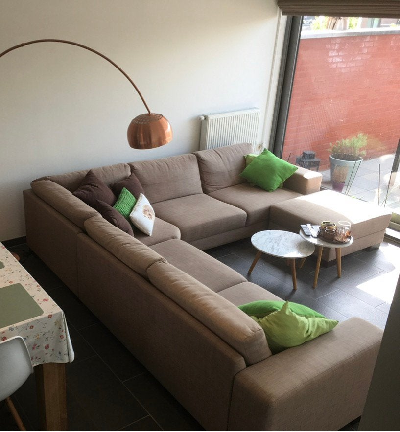 Grote hoeksalon - Sarah Mo, Huis en Inrichting, Ophalen, Gebruikt, Stof
