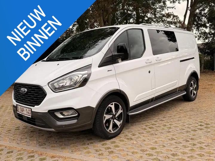 Ford Transit Custom 320L 2.0TD170Pk/125Kw A6 FWD Active DC V, Stof, Gebruikt, Automatische klimaatregeling, 4 cilinders