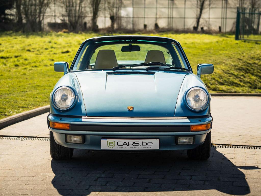 Porsche 911 3.2L 930 Targa 1985 historique complet, Autos, Oldtimers & Ancêtres, Entreprise, Achat, Peinture métallisée, Radio