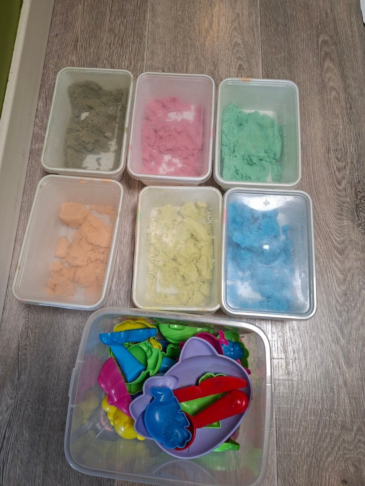 Magisch zand, Collections, Enlèvement