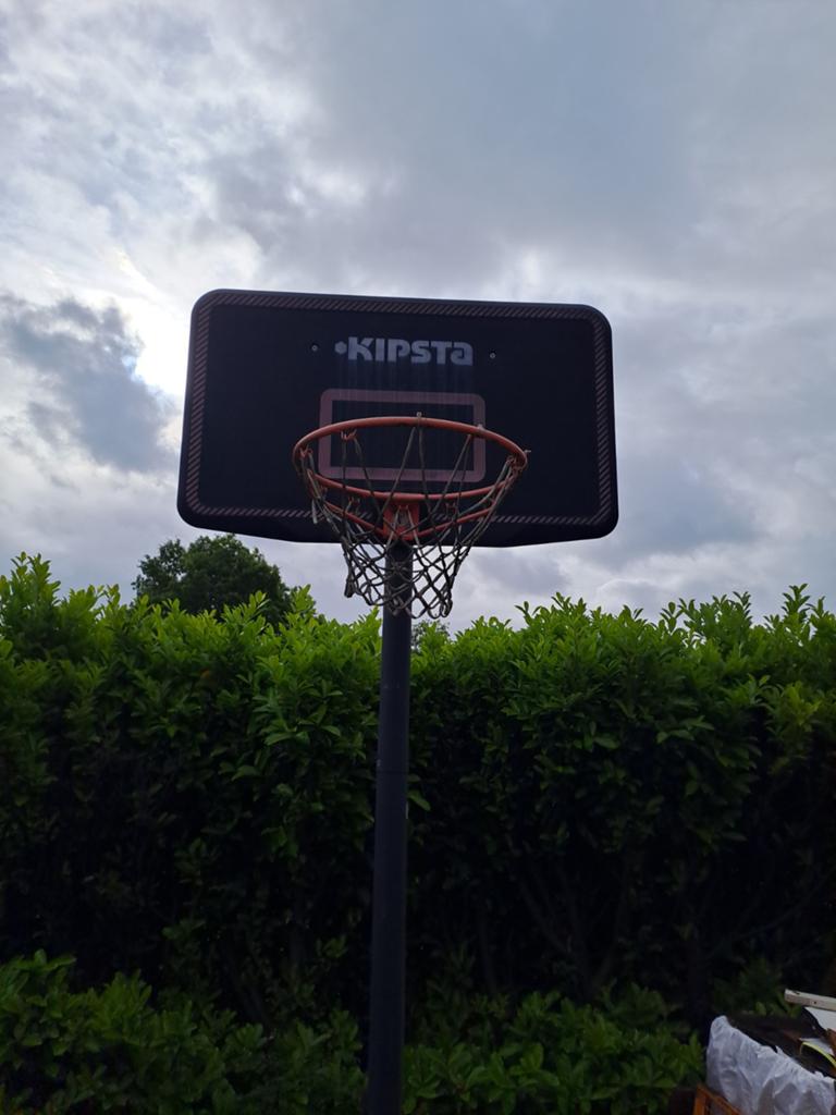 Basketbalstandaard, Ophalen