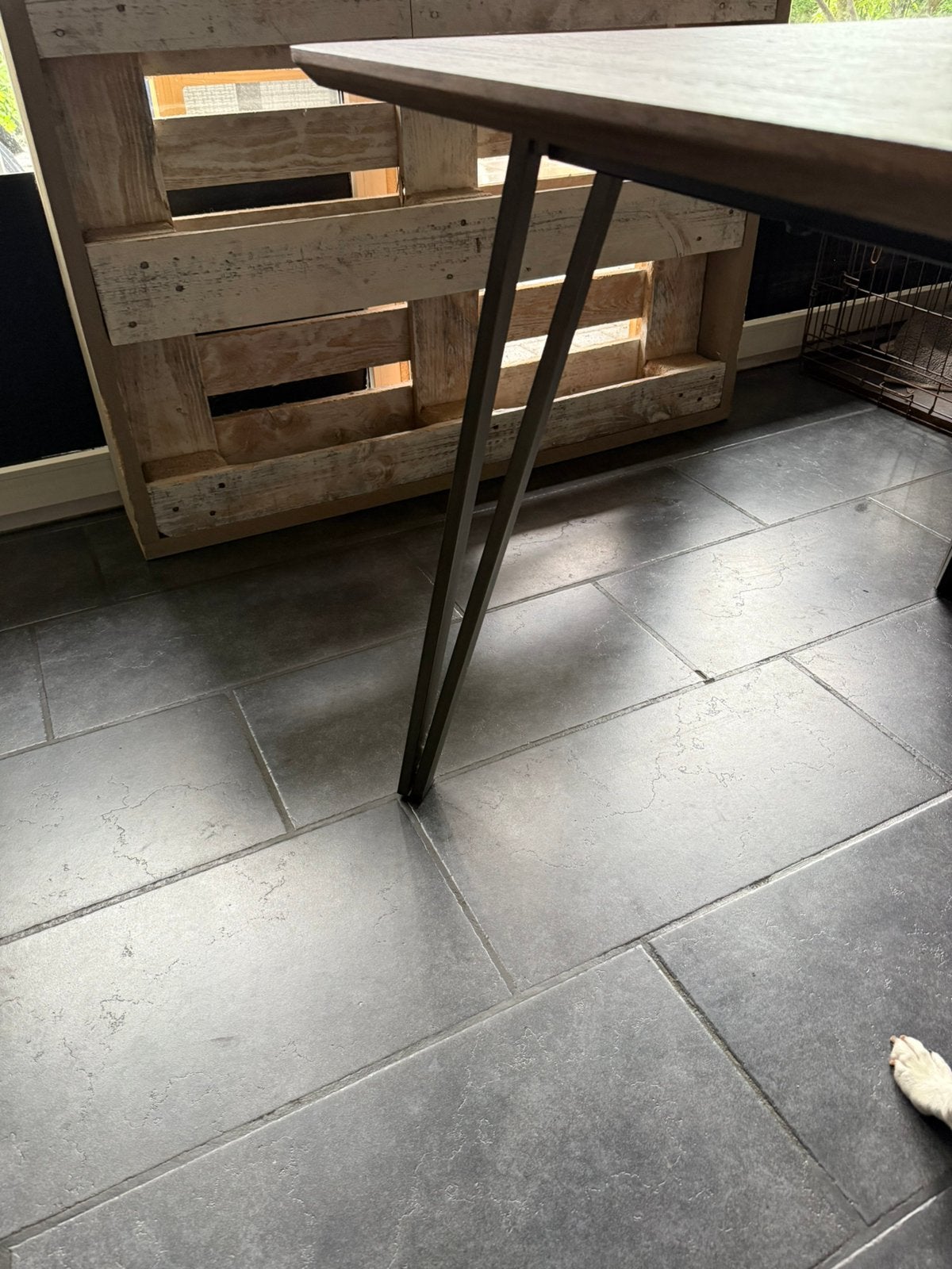 Tafel 240 x100, Ophalen