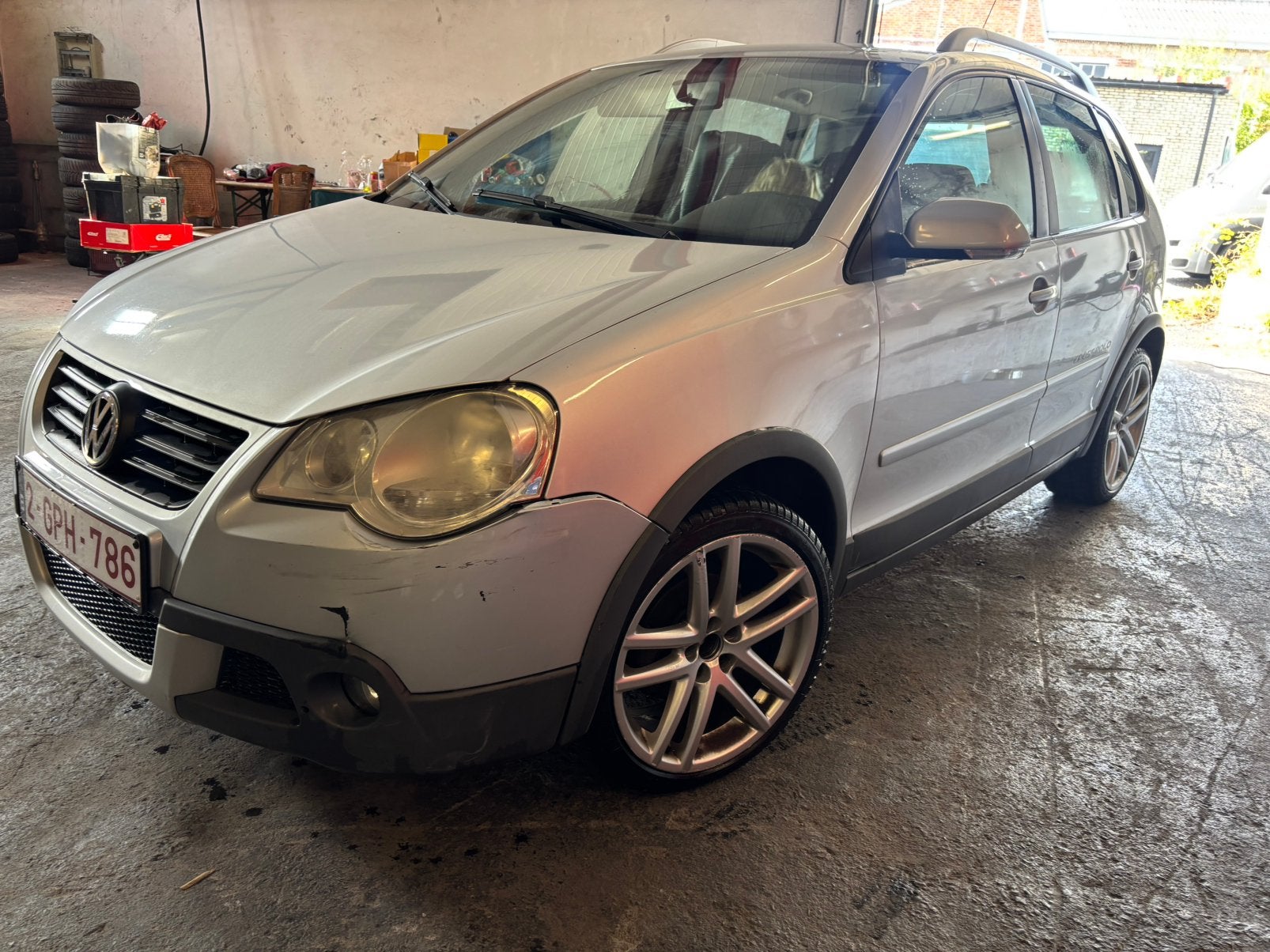 Vw polo, Enlèvement