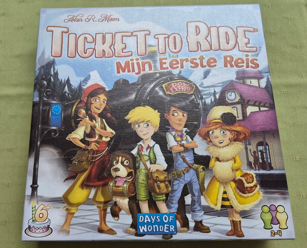 Ticket to ride -  Mijn1ste reis, 1 ou 2 joueurs, Enlèvement ou Envoi, Utilisé, Days of Wonder