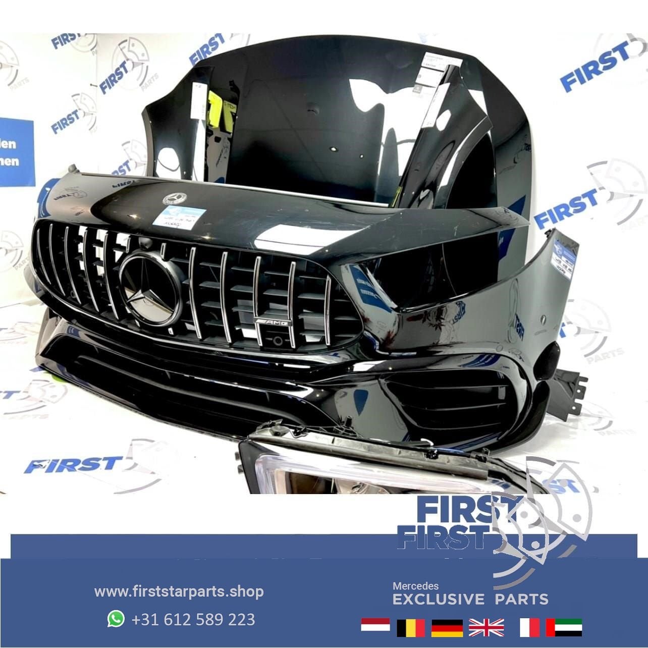 W177 V177 A45S A45 A KLASSE AMG AERO PERFORMANCE VOORKOP GT, Gebruikt, -, Voor, Ophalen of Verzenden