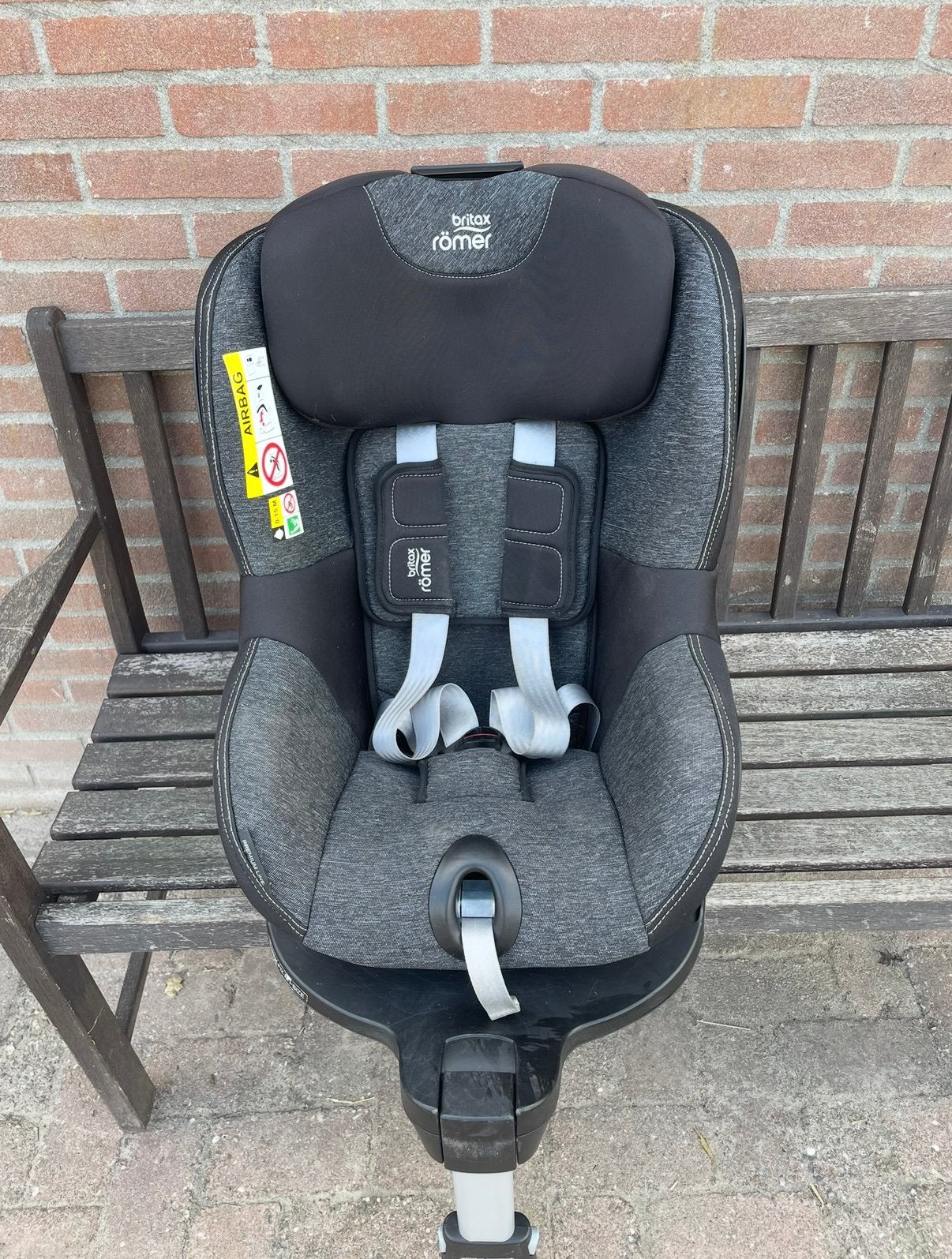 Britax Romer Dualfix iSize autostoel, Kinderen en Baby's, Autostoeltjes, Ophalen, Romer, 9 t/m 18 kg, Zo goed als nieuw