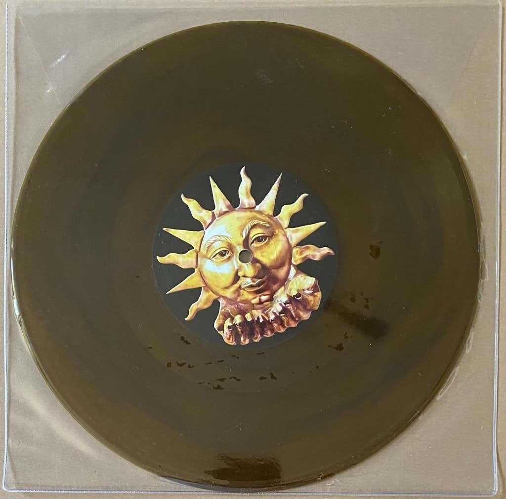 2 Flying Stones Feat. Amber V — De rand van de liefde, LP, Trance, 10 inch, Colored vinyl