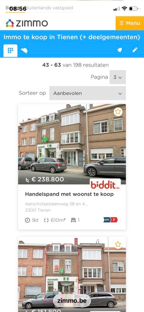 Handelspand huis en handelspand apoartement te koop, Immo, Maisons à vendre, Maison Bi-familiale ou Jumelée, Province du Brabant flamand