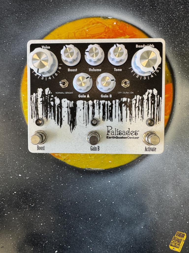 EarthQuaker Devices Palisades Mega Ultimate Overdrive V2, Muziek en Instrumenten, Ophalen of Verzenden, Gebruikt, Distortion, Overdrive of Fuzz
