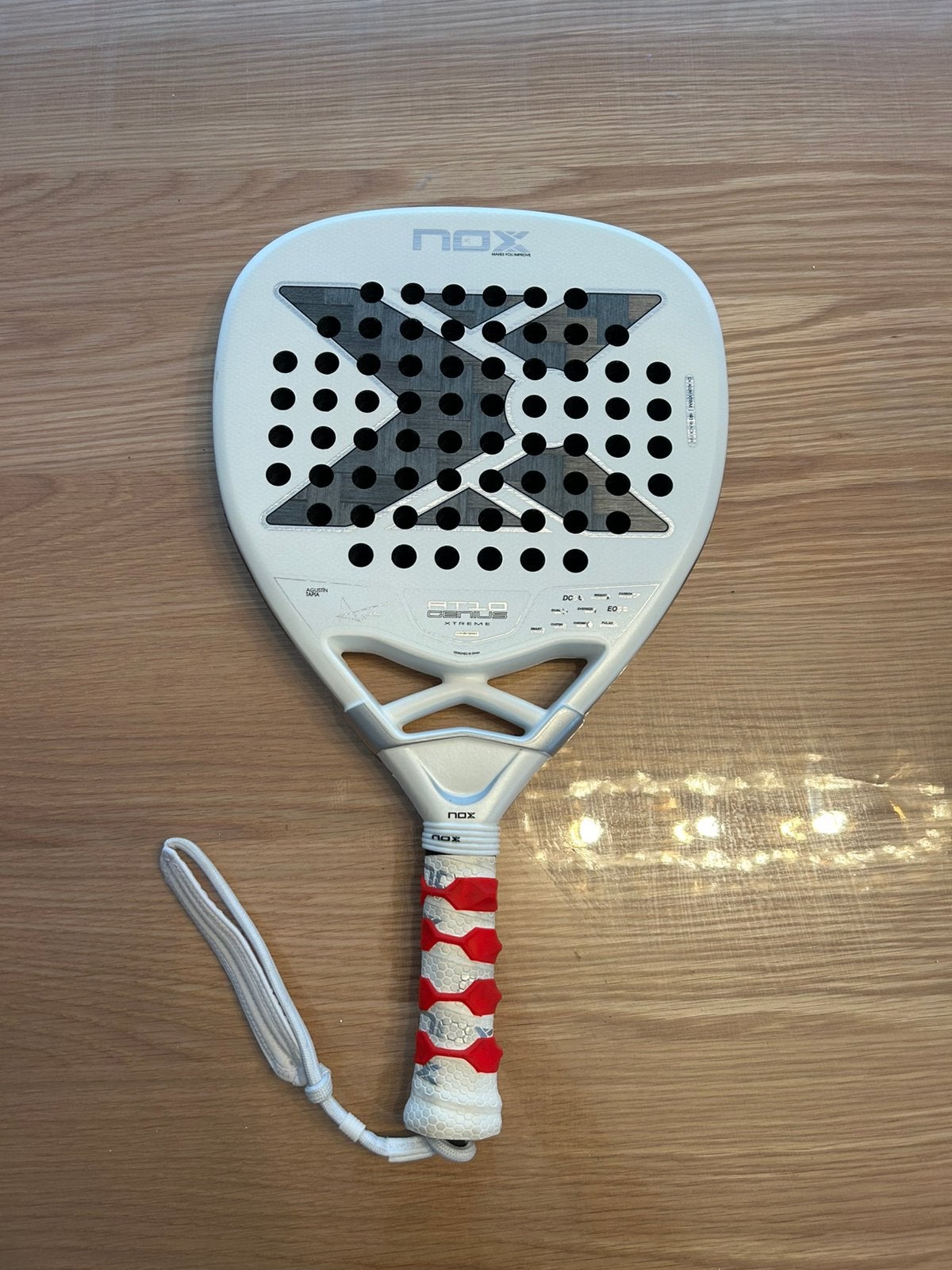 Padelracket nox at10 12k, Enlèvement, Comme neuf, Raquette de padel