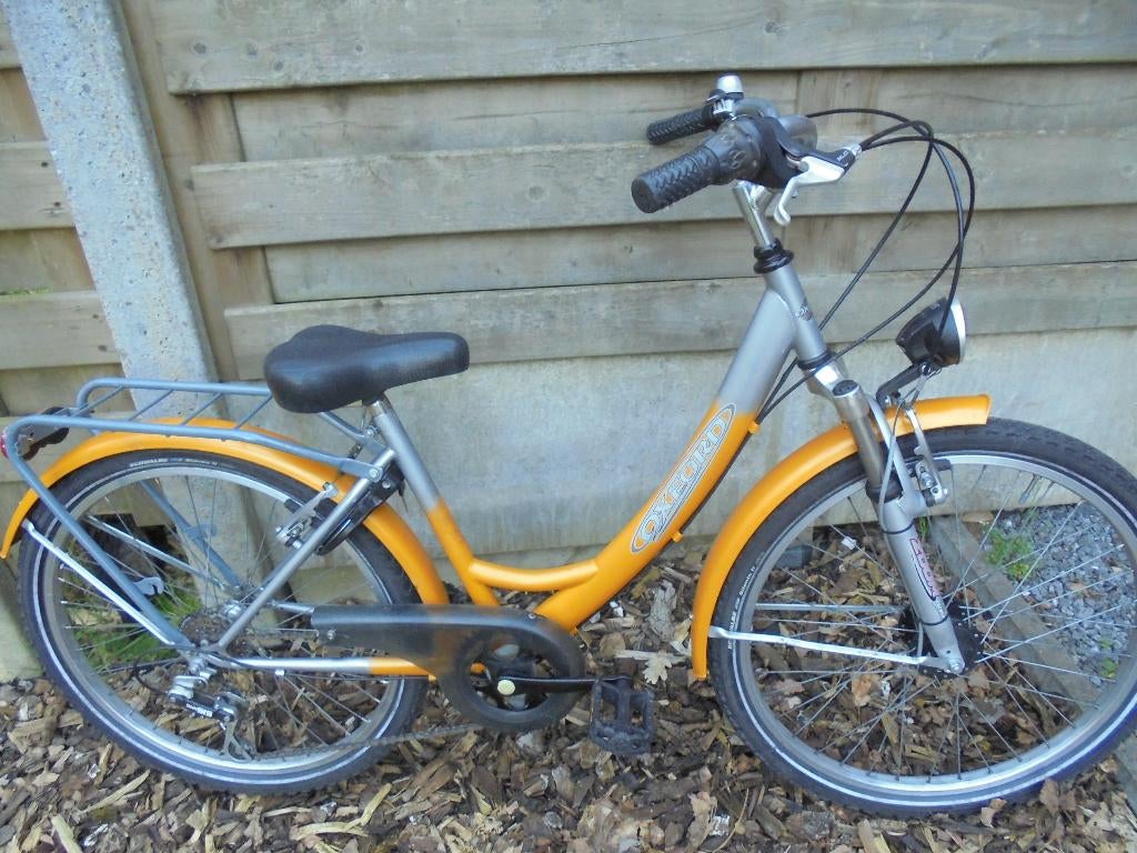 meisjesfiets oxford 24 inch, Fietsen en Brommers, Ophalen, Versnellingen, Oxford, Gebruikt