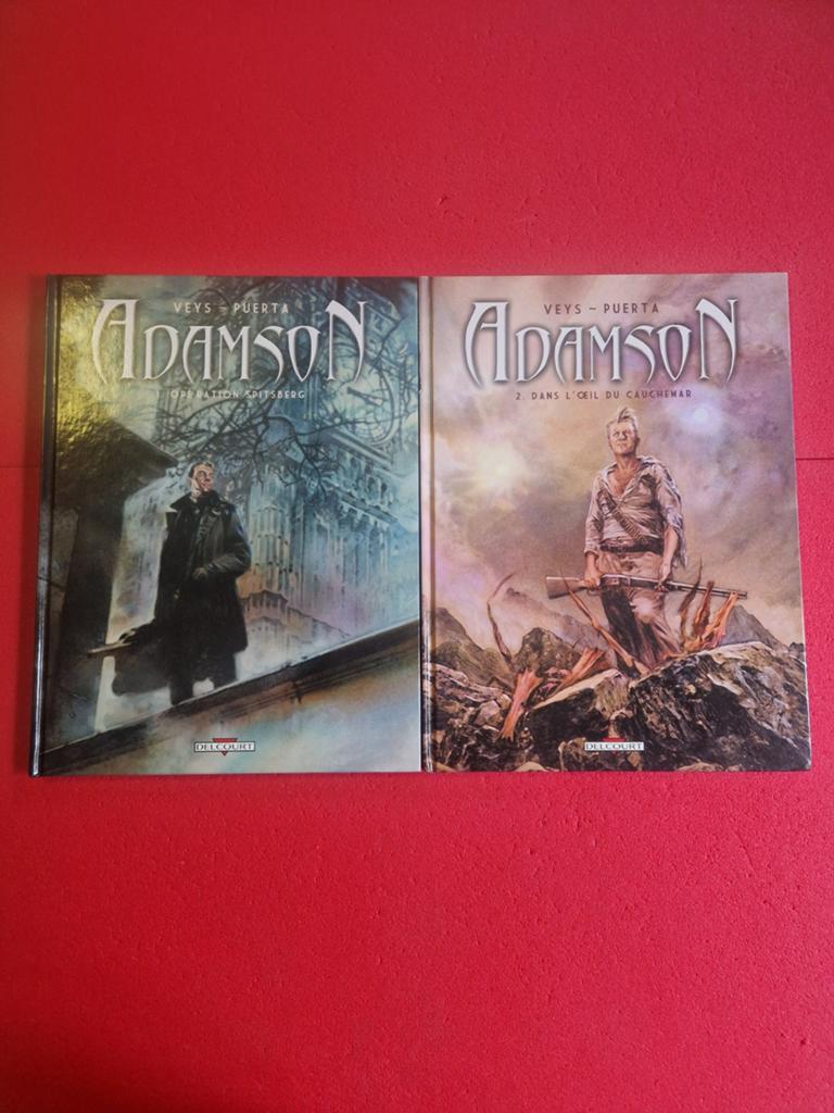 Lot de 2 bd adamson 1 et 2, Enlèvement ou Envoi
