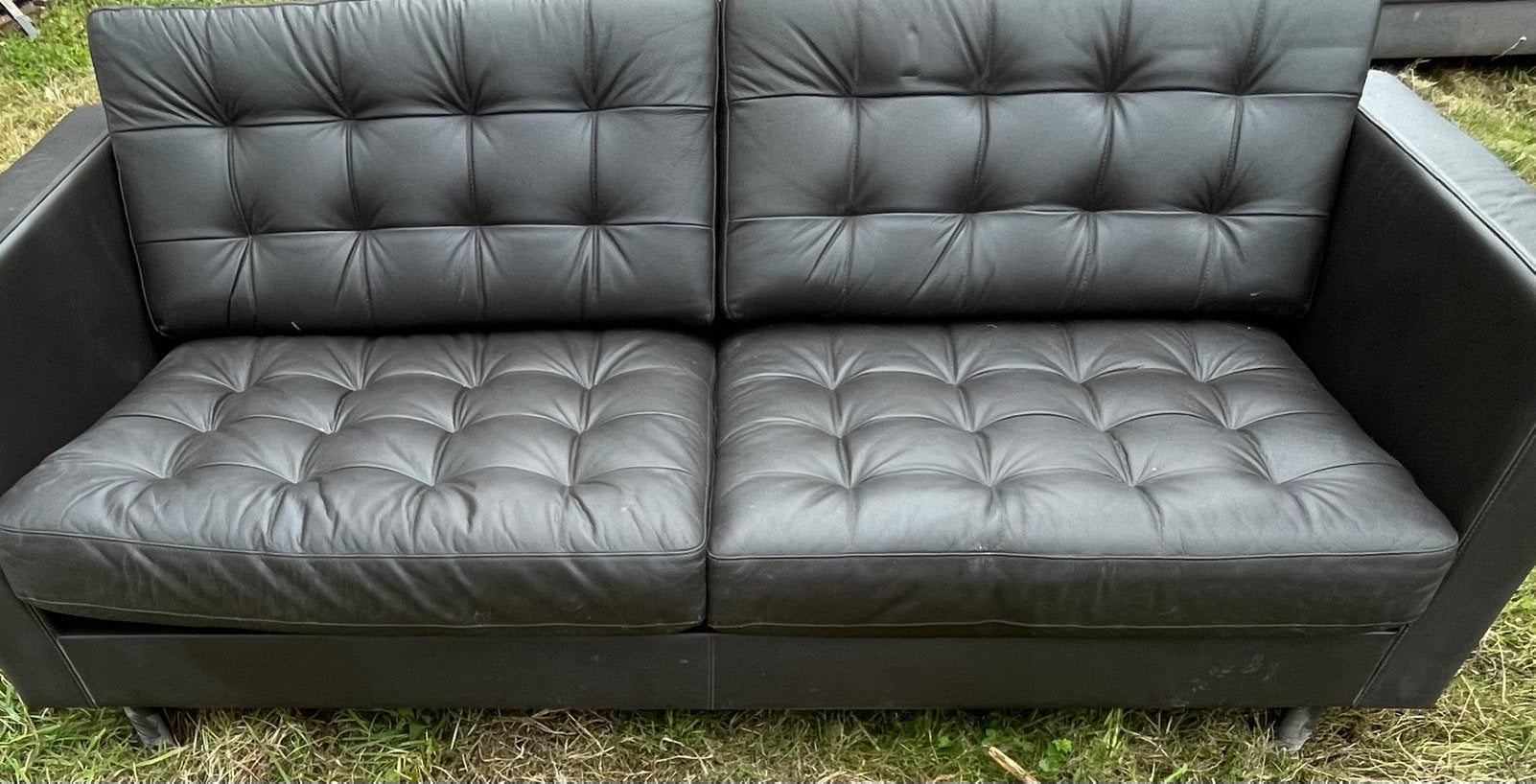 Fauteuil cuir vachette, Maison & Meubles, Enlèvement, Comme neuf, Cuir