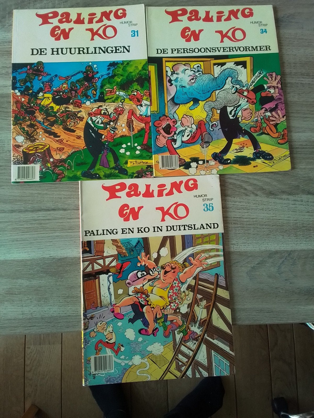 paling en co nrs 31, 34 en 35 sc, Livres, BD | Comics, Enlèvement ou Envoi, Utilisé