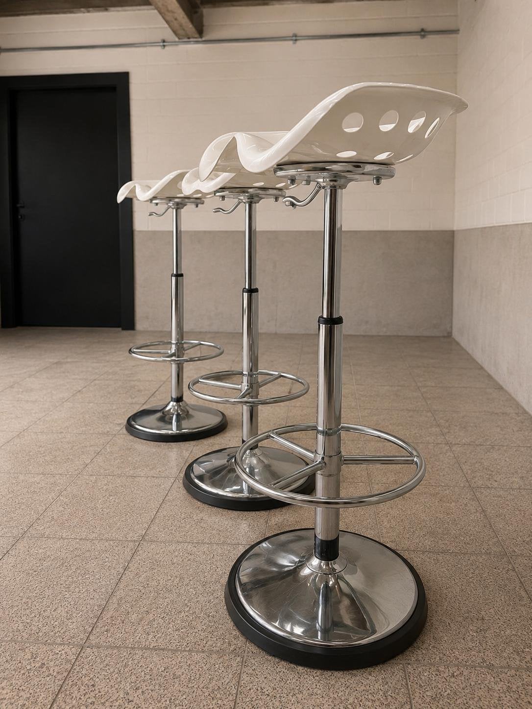 chaises design Mirima, Antiquités & Art, Enlèvement, Métal, Réglable